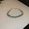 Alloy Geometric Diamond Women's Bracelet
