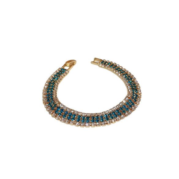 Alloy Geometric Diamond Women's Bracelet