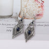 Alloy Geometric Diamondinlaid Vintage Bohemian Earrings