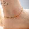 Alloy Geometric Double Water Wave Chain Anklet Simple Jewelry For Women