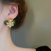 Alloy Geometric Drop Shape Diamond Design Women's Vintage Earrings