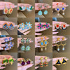 Alloy Geometric Drop Shape Diamond Design Women's Vintage Earrings