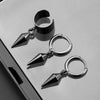 Alloy Geometric Earrings Electroplating Gothic Punk Hiphop Style