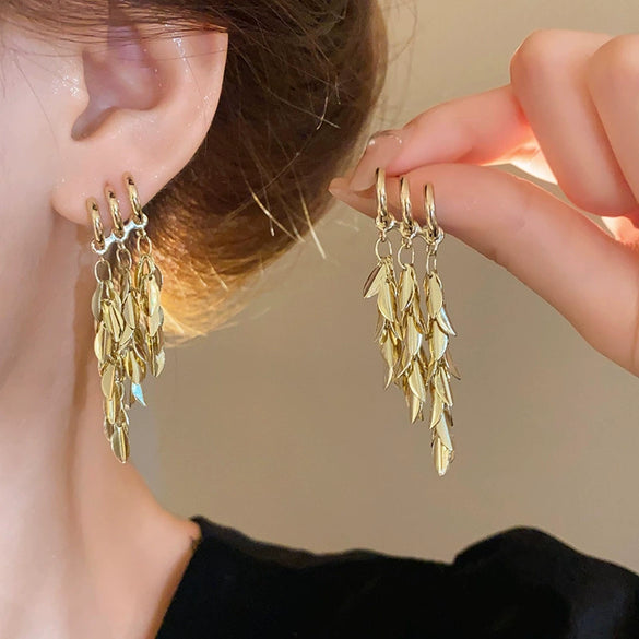Alloy Geometric Earrings With Electroplating For Women