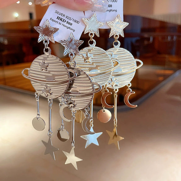 Alloy Geometric Earrings With Electroplating For Women