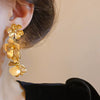 Alloy Geometric Earrings With Electroplating For Women