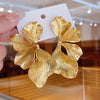 Alloy Geometric Earrings With Electroplating For Women