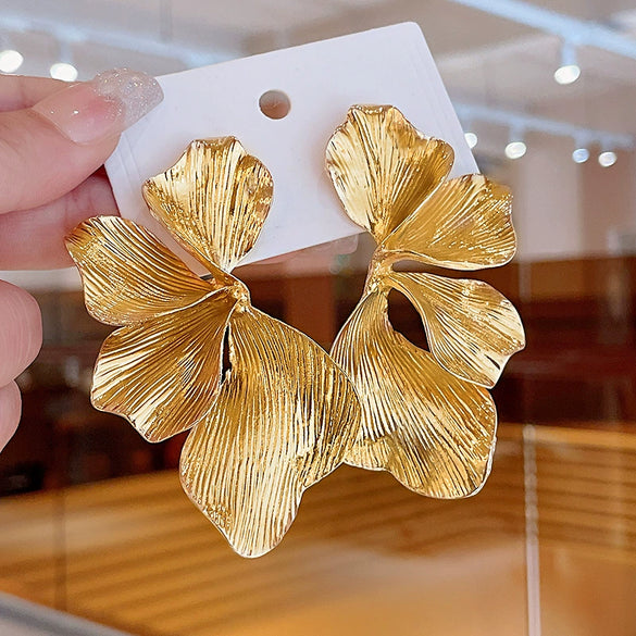 Alloy Geometric Earrings With Electroplating For Women
