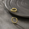 Alloy Geometric Electroplated Earrings