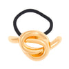 Alloy Geometric Electroplated Elastic Hair Tie Hairpin Headband
