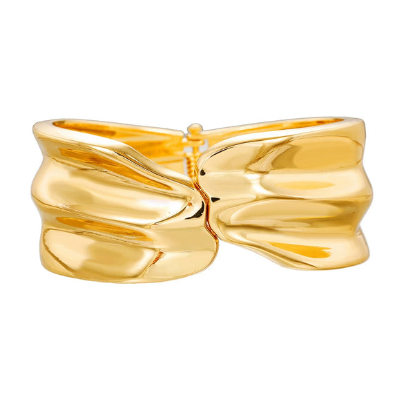 Alloy Geometric Electroplated Heavyduty Design Glossy Unisex Bracelet