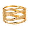Alloy Geometric Electroplated Heavyduty Design Glossy Unisex Bracelet