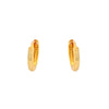 Alloy Geometric Electroplated Light Luxury Earrings For Unisex