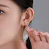 Alloy Geometric Electroplated Light Luxury Earrings For Unisex