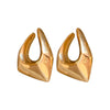 Alloy Geometric Electroplated Light Luxury Women's Earrings