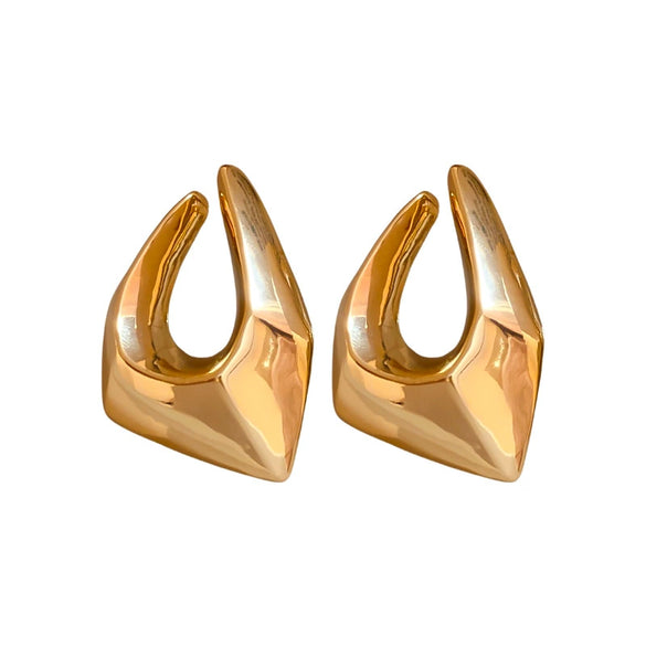 Alloy Geometric Electroplated Light Luxury Women's Earrings
