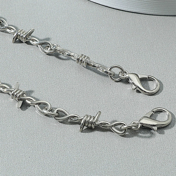 Alloy Geometric Electroplated Necklaces Unisex Jewelry