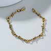 Alloy Geometric Electroplated Necklaces Unisex Jewelry