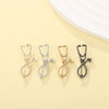 Alloy Geometric Electroplated Stethoscope Brooch Unisex Funny Accessories