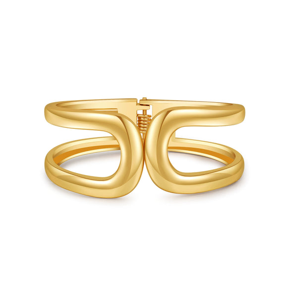 Alloy Geometric Electroplated Unisex Bracelet