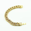 Alloy Geometric Electroplated Unisex Hiphop Bracelet