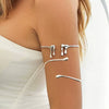 Alloy Geometric Electroplated Women's Water Drop Arm Ring Bracelet