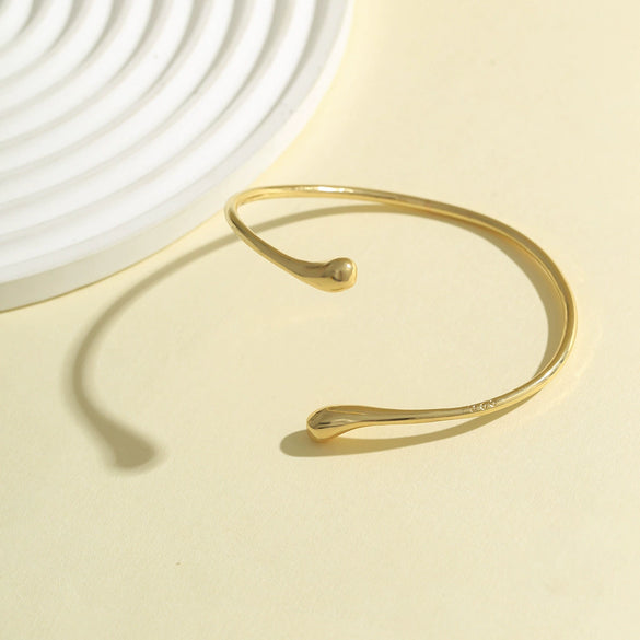 Alloy Geometric Electroplated Women's Water Drop Arm Ring Bracelet