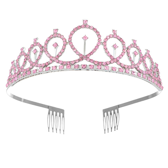 Alloy Geometric Electroplating Bridal Crown Headband Hair Accessories For Women