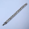 Alloy Geometric Electroplating Cuban Chain Bracelet Hiphop Style Unisex