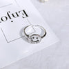Alloy Geometric Electroplating Unisex Retro Open Multilayer Ring Hiphop Style Hand Jewelry
