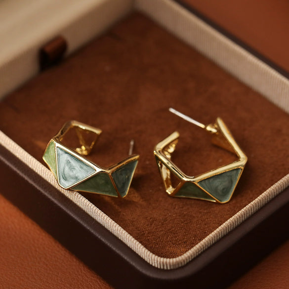 Alloy Geometric Electroplating Women's Earrings