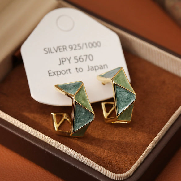 Alloy Geometric Electroplating Women's Earrings