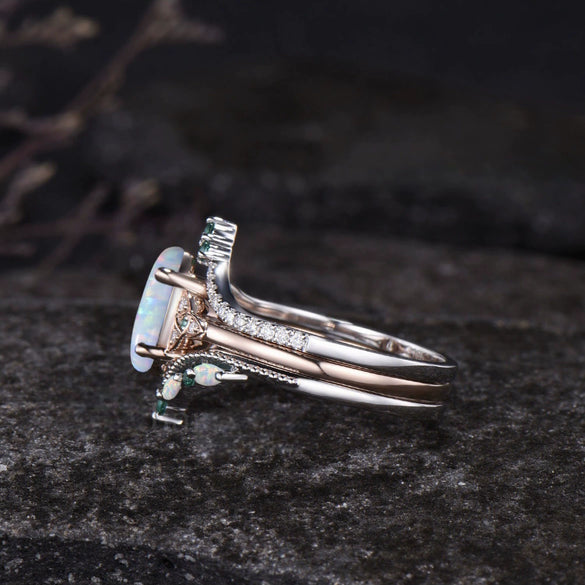 Alloy Geometric Electroplating Women's Ring Threepiece Set