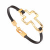 Alloy Geometric Exaggerated Love Cross Electroplating Unisex Fashion Bracelet