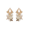 Alloy Geometric Floral Women's Earrings Set With Pearls