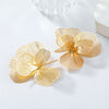Alloy Geometric Flower Tassel Hollow Diamond Women's Earrings
