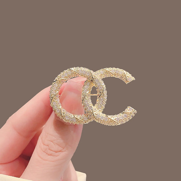 Alloy Geometric Goldplated Women's Brooch Clothes Accessories