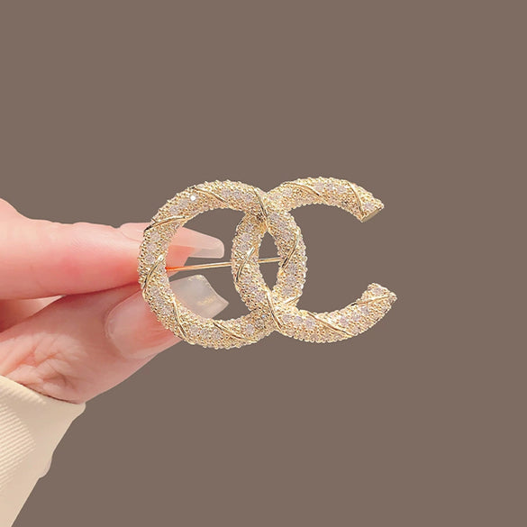 Alloy Geometric Goldplated Women's Brooch Clothes Accessories