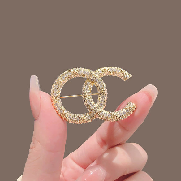 Alloy Geometric Goldplated Women's Brooch Clothes Accessories