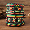 Alloy Geometric Hand Knitted Vintage Style Loop Maple Leaf Multilayer Bouncing Rope Bracelet