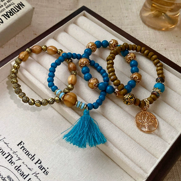 Alloy Geometric Handmade Multilayer Women's Crystal Bracelet
