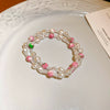 Alloy Geometric Handmade Multilayer Women's Crystal Bracelet