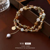 Alloy Geometric Handmade Multilayer Women's Crystal Bracelet