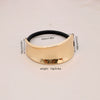 Alloy Geometric High Elastic Bow Hair Rope Hair Accessories Electroplated