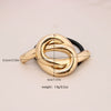 Alloy Geometric High Elastic Bow Hair Rope Hair Accessories Electroplated
