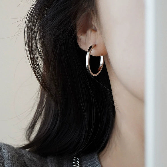 Alloy Geometric High Sense Electroplated Women's Earrings And Ring