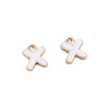 Alloy Geometric Irregular Alphabet Beads Handmade Bracelet Jewelry Accessories