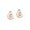 Alloy Geometric Irregular Alphabet Beads Handmade Bracelet Jewelry Accessories