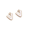 Alloy Geometric Irregular Alphabet Beads Handmade Bracelet Jewelry Accessories