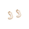 Alloy Geometric Irregular Alphabet Beads Handmade Bracelet Jewelry Accessories